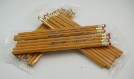 Máquina de embalaje de bolígrafos - embalaje de lápiz de grupo con agujeros euro